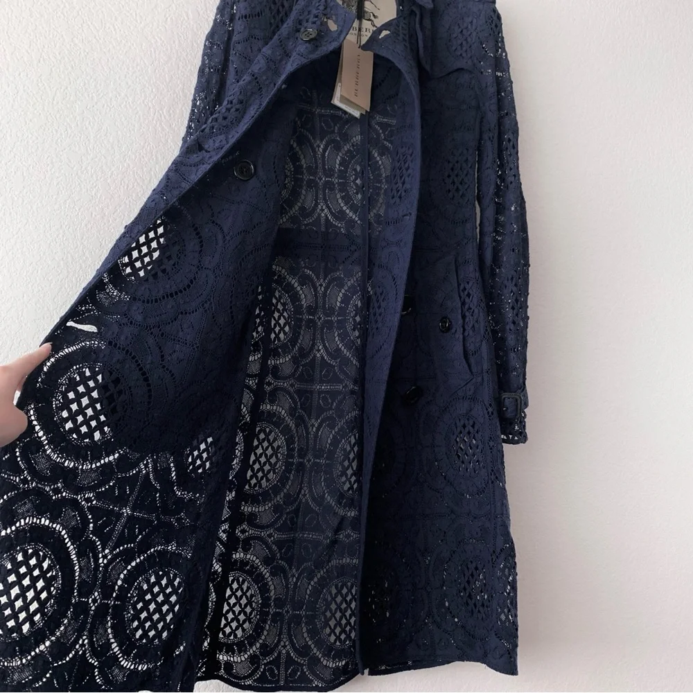 Burberry lace trench coat